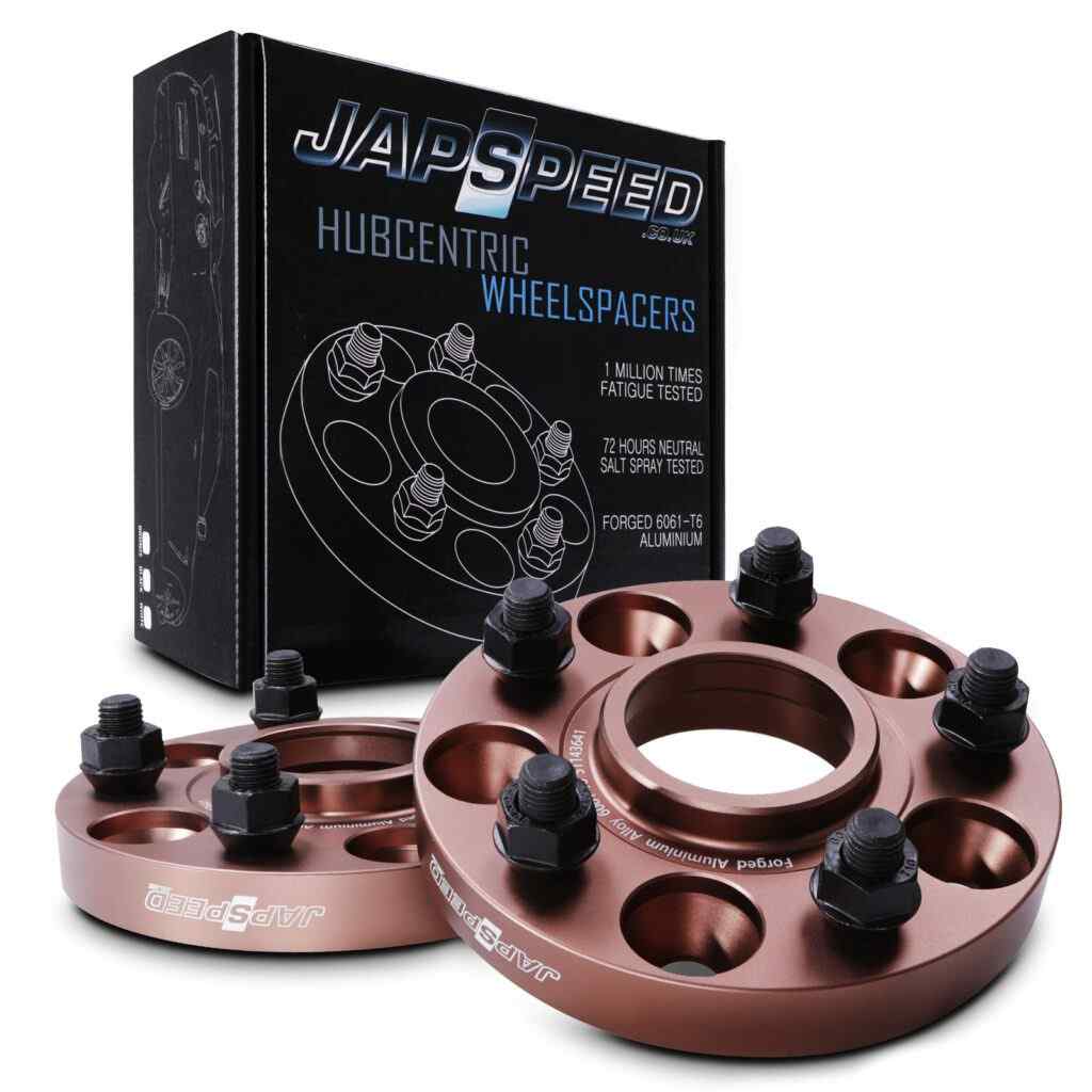 Honda Civic 5x114.3 15mm M12x1.5 64.1mm - Forged AL 6061-T6 Aluminium Hubcentric Wheel Spacers