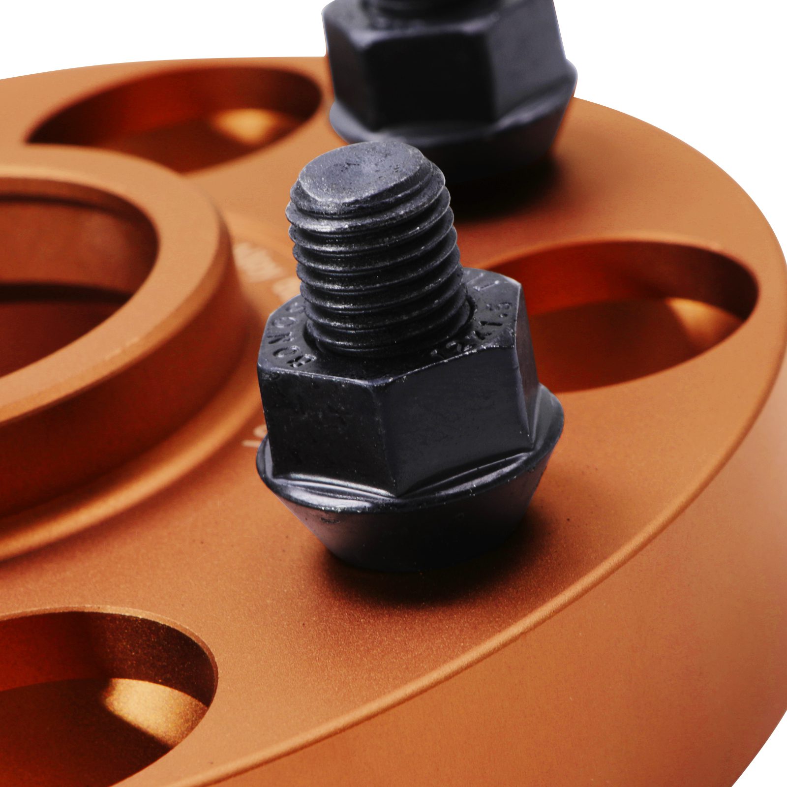 4pcs 1" (25mm) Hub Centric Wheel Spacers 5x114.3 / 5x4.5, 60.1mm Bore, M12x1.5 Studs For Lexus