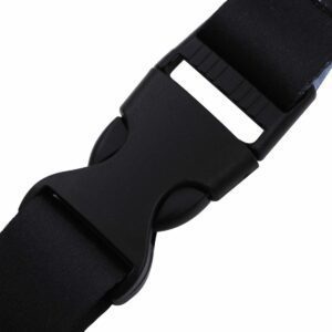black and white japspeed lanyard