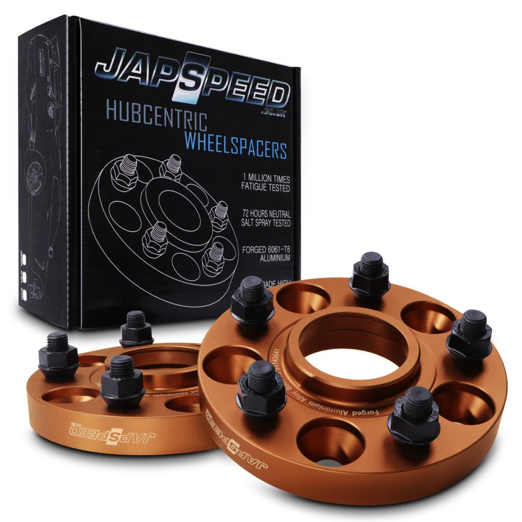 Honda Civic 5x114.3 20mm M12x1.5 64.1mm - Forged AL 6061-T6 Aluminium Hubcentric Wheel Spacers