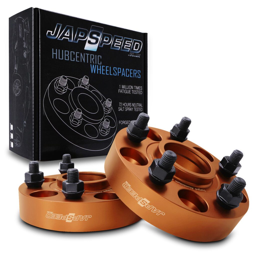 Honda Civic 5x114.3 30mm M12x1.5 64.1mm - Forged AL 6061-T6 Aluminium Hubcentric Wheel Spacers