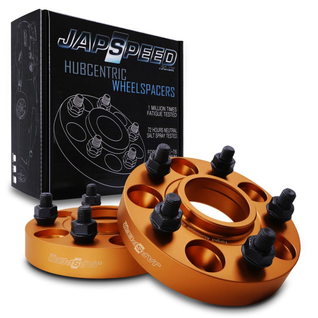 Mazda 3 & 6 MX-5 MX-6 MX-30 RX-7 RX-8 5x114.3 25mm M12x1.5 67.1mm - Forged AL 6061-T6 Aluminium Hubcentric Wheel Spacers