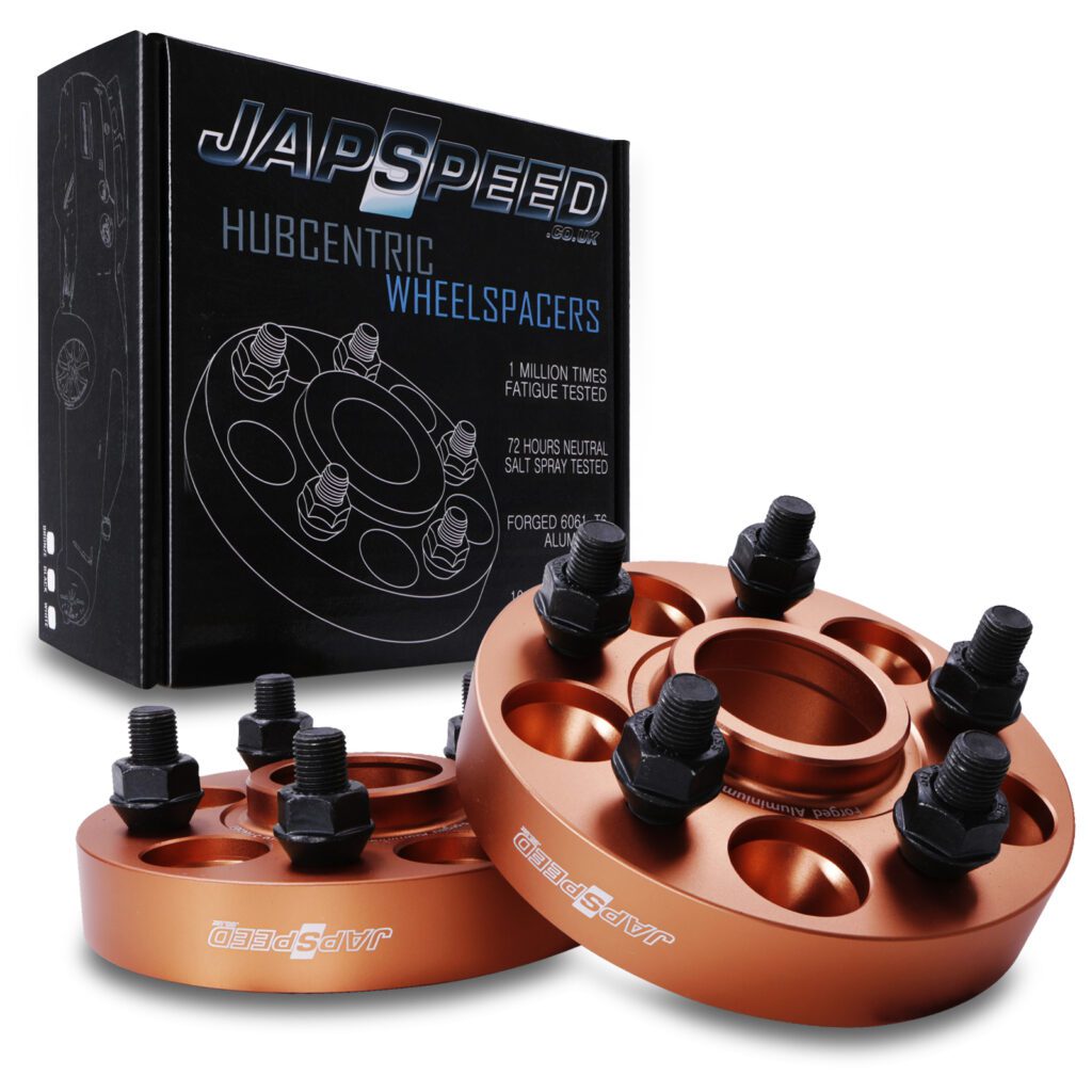 Toyota GT 86 Saab 9-2x 5x100 25mm M12x1.25 56.1mm - Forged AL 6061-T6 Aluminium Hubcentric Wheel Spacers