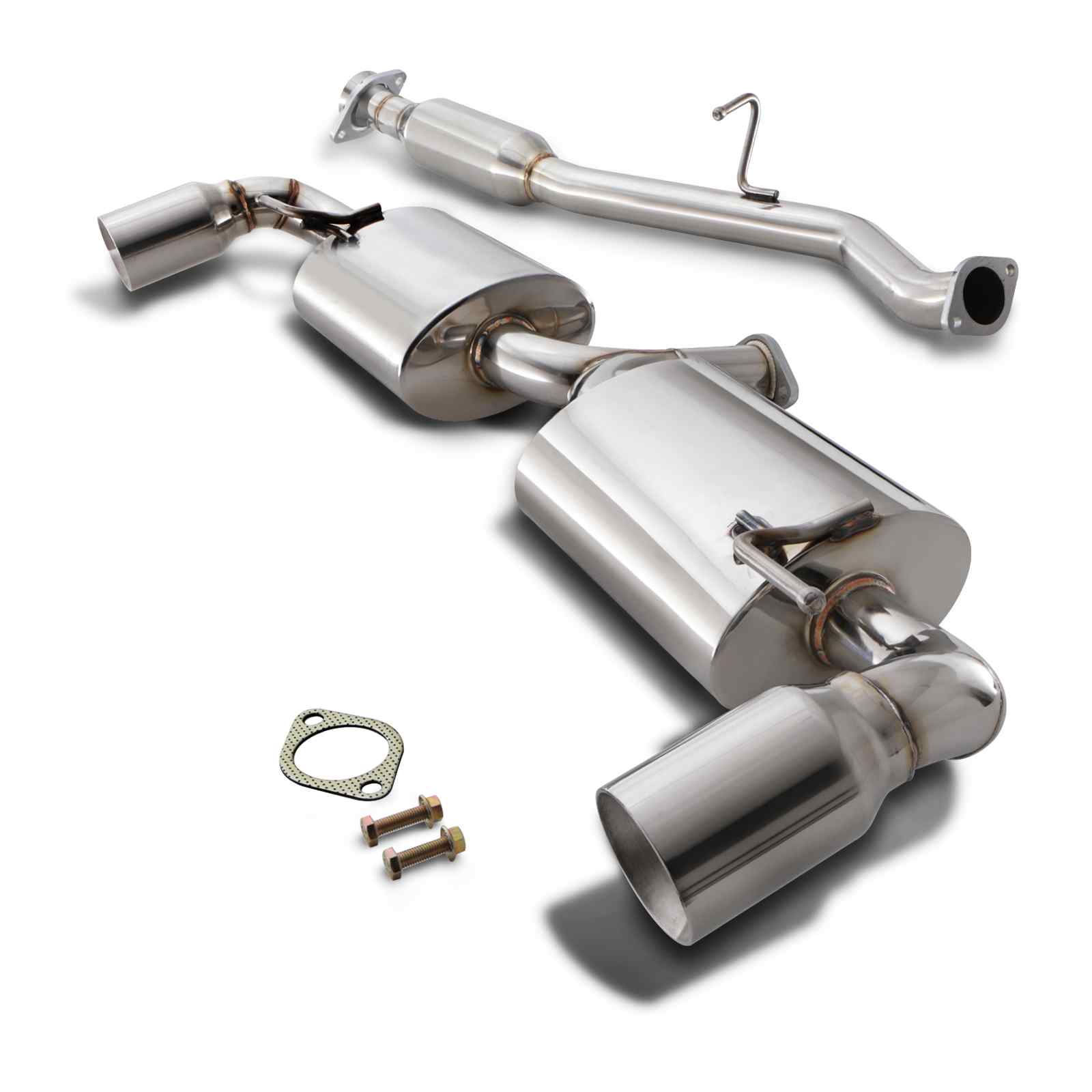 Mazda RX8 03 12 Cat Back Silenced Exhaust System Japspeed