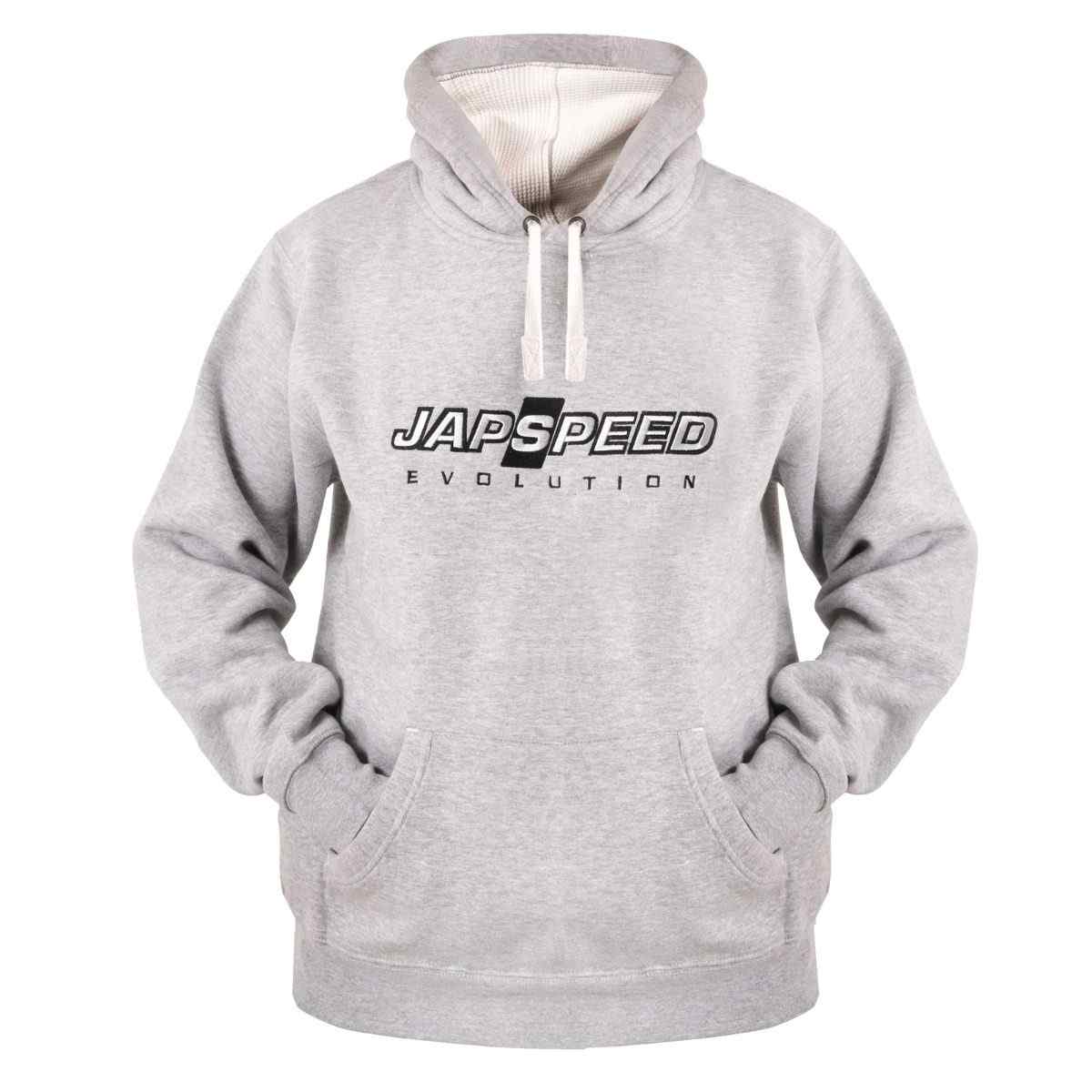 Image of Japspeed Grey Evolution Hoodie - X Large